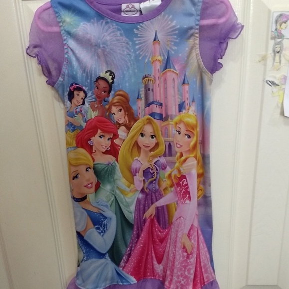 Disney Princess little girl nightgown princesses